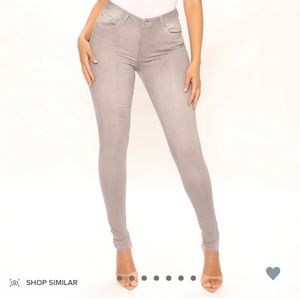 Grey Jeans Fashion Nova